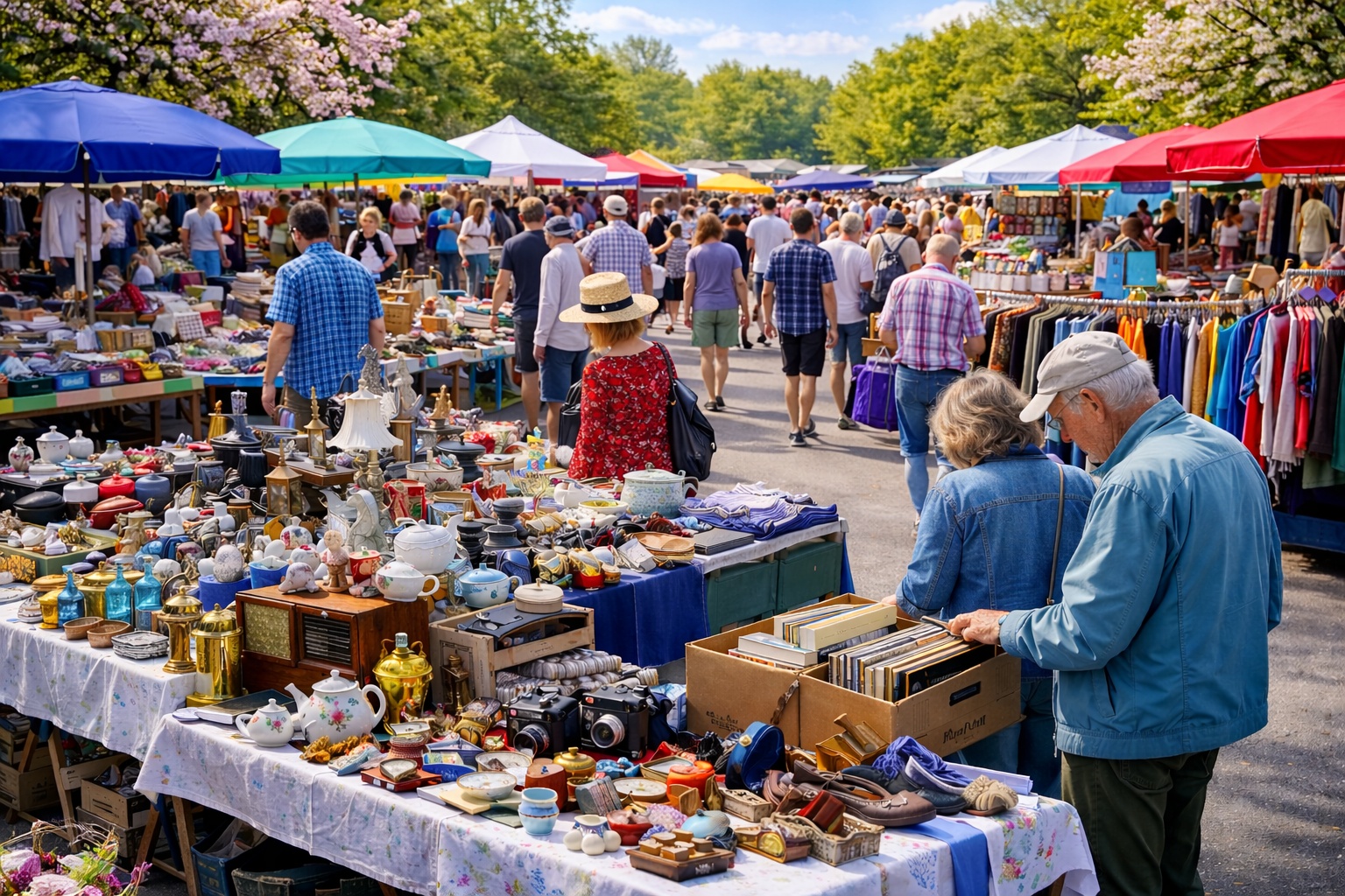 Flohmärkte in Frankreich